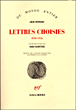 Lettres choisies 1940-1956