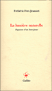 La lumière naturelle&nbsp;-&nbsp;Frédéric-Yves Jeannet