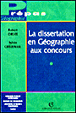 Dissertation de geographie aux concours&nbsp;-&nbsp;R. Cheize