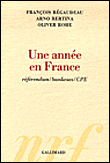 Une année en France&nbsp;-&nbsp;François Begaudeau, Arno Bertina, Olivier Rohe