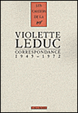 Correspondance 1945-1972&nbsp;-&nbsp;Violette Leduc