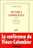 Oeuvres complètes&nbsp;-&nbsp;Antonin Artaud