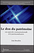 Le don du patrimoine&nbsp;-&nbsp;J. Davallon