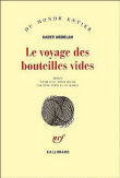 Le voyage des bouteilles vides&nbsp;-&nbsp;Kader Abdolah