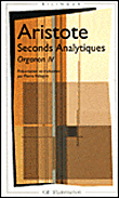 Seconds analytiques&nbsp;-&nbsp;Aristote