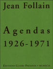 Agendas&nbsp;-&nbsp;Jean Follain
