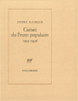 Carnets du Front Populaire&nbsp;-&nbsp;André Malraux