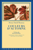 Couleurs d'automne&nbsp;-&nbsp;Henry David Thoreau