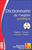 Dictionnaire d'anglais juridique