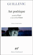 Art poétique&nbsp;-&nbsp;Eugène Guillevic