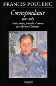 Correspondance&nbsp;-&nbsp;Francis Poulenc