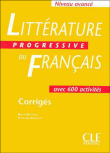 Littérature progressive du Français niveau avancé&nbsp;-&nbsp;Nicole Blondeau, Ferroudja Allouache
