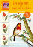 Les oiseaux en peinture sur bois