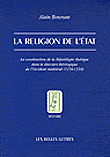 La religion de l'état&nbsp;-&nbsp;Alain Boureau