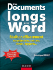 Documents longs avec Word&nbsp;-&nbsp;Dominique Maniez