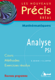Nouveaux précis de Mathématiques Analyse PSI&nbsp;-&nbsp;Daniel Guinin, Bernard Joppin