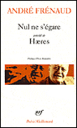 Nul ne s'égare&nbsp;-&nbsp;André Frénaud