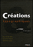 Invention typographique contemporaine&nbsp;-&nbsp;W. de Jong Cees