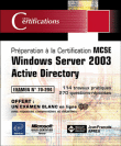 Windows Server 2003 Active Directory&nbsp;-&nbsp;Jean-François Aprea