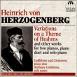 Heinrich Von Herzogenberg&nbsp;-&nbsp;Variations sur un thème de Brahms