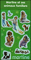Martine, Pochette stickers&nbsp;-&nbsp;Gilbert Delahaye, Marcel Marlier