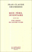 Mon père inventaire&nbsp;-&nbsp;Jean-Claude Grumberg