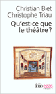 Qu'est ce que le théâtre ?