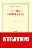 Oeuvres complètes&nbsp;-&nbsp;Antonin Artaud
