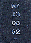 NY JS DB 62&nbsp;-&nbsp;David Bailey