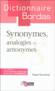 Dictionnaire Bordas des synonymes, analogies, antonymes&nbsp;-&nbsp;Roger Boussinot