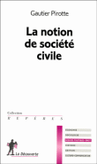 La notion de société civile&nbsp;-&nbsp;Gautier Pirotte
