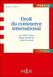 Droit du commerce international