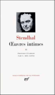 Oeuvres intimes&nbsp;-&nbsp;Stendhal