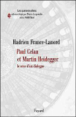 Paul Celan et Martin Heidegger&nbsp;-&nbsp;H. France-Lanord
