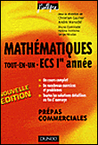 Mathématiques tout-en-un 1ère année&nbsp;-&nbsp;Collectif