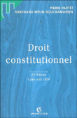 Droit constitutionnel