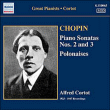 Frédéric Chopin, Alfred Cortot&nbsp;-&nbsp;Sonates pour piano n°2 & 3