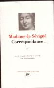 Correspondance&nbsp;-&nbsp;Marie De Rabutin-Chantal Sévigné