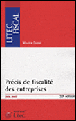 Précis de fiscalité des entreprises