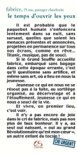 Le temps d'ouvrir les yeux&nbsp;-&nbsp;Fabrice