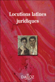 Locutions latines juridiques&nbsp;-&nbsp;Collectif