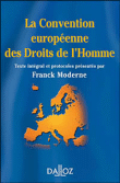 La convention européenne des droits de l'homme