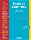 Fonds de commerce