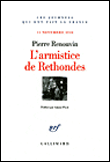 L'armistice de Rethondes, le 11 novembre 1918
