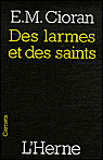 Des larmes et des saints&nbsp;-&nbsp;Cioran