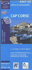 Carte IGN Cap Corse