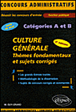 Culture générale Catégories A et B&nbsp;-&nbsp;Matthieu Guy-Grand