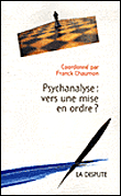Le député, l'expert et la psychanalyse&nbsp;-&nbsp;Franck Chaumon
