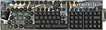 Ideazon Jeu de touches Zboard "Call of Duty 2"