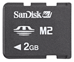 SanDisk Carte Memory Stick Micro 2 Go